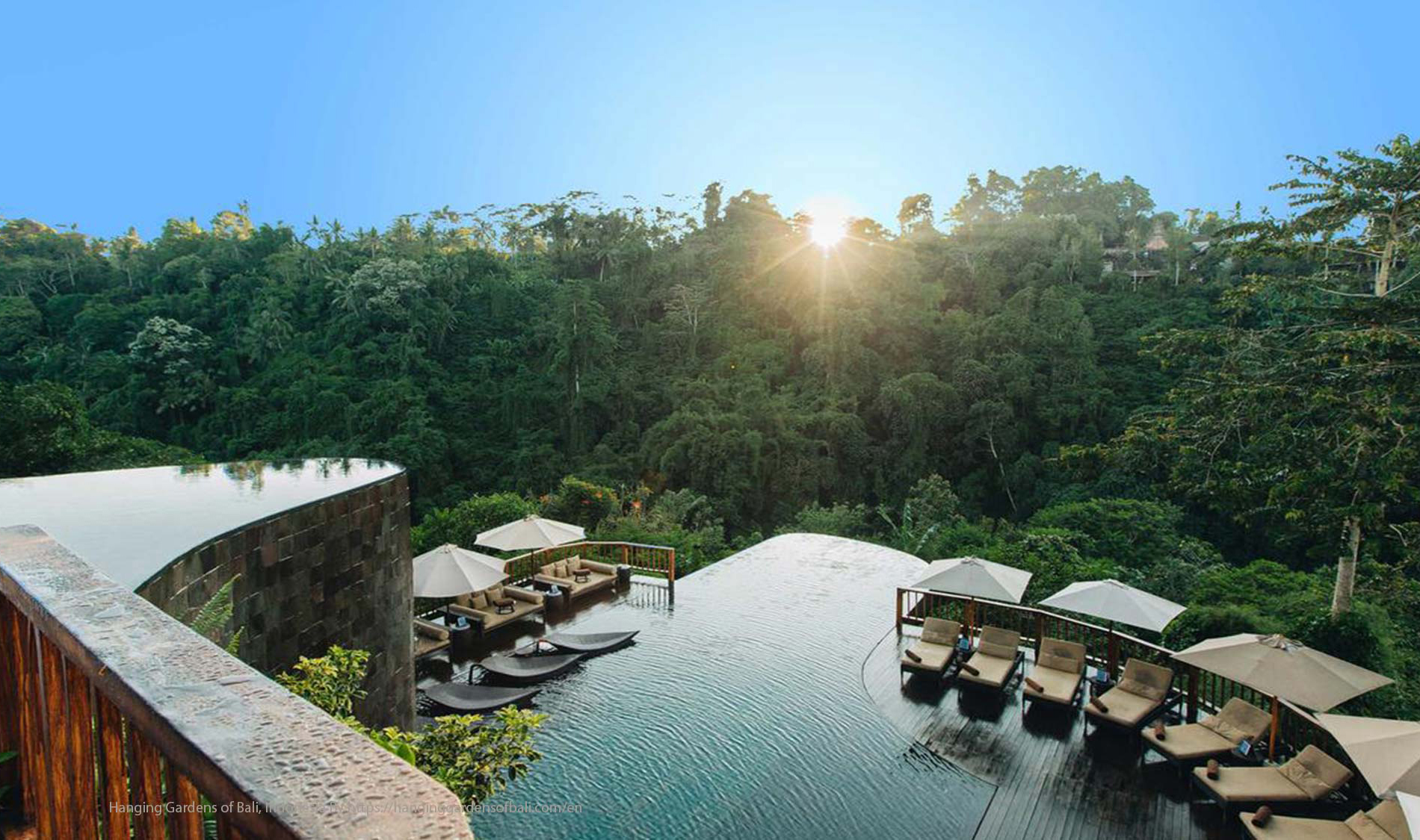 Piscina infinita: 12 piscinas de tirar o folego. piscina infinita no hotel Ubud Hanging Gardens, Indonésia. Blog Obra Atelier